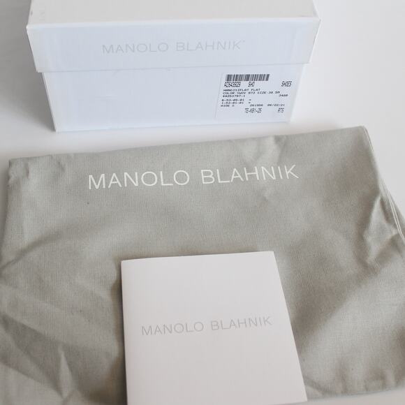 Manolo Blahnik Hangisi Flats - Picture 13 of 14